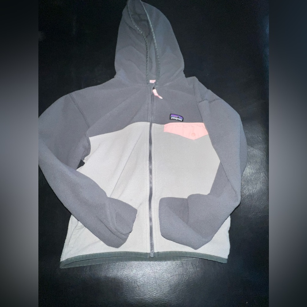 Girls size 10 Patagonia Fleece Zip
